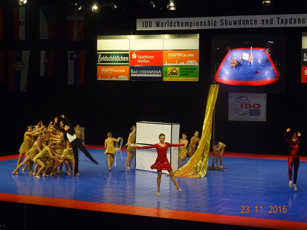MS show dance Riesa 2016, Německo